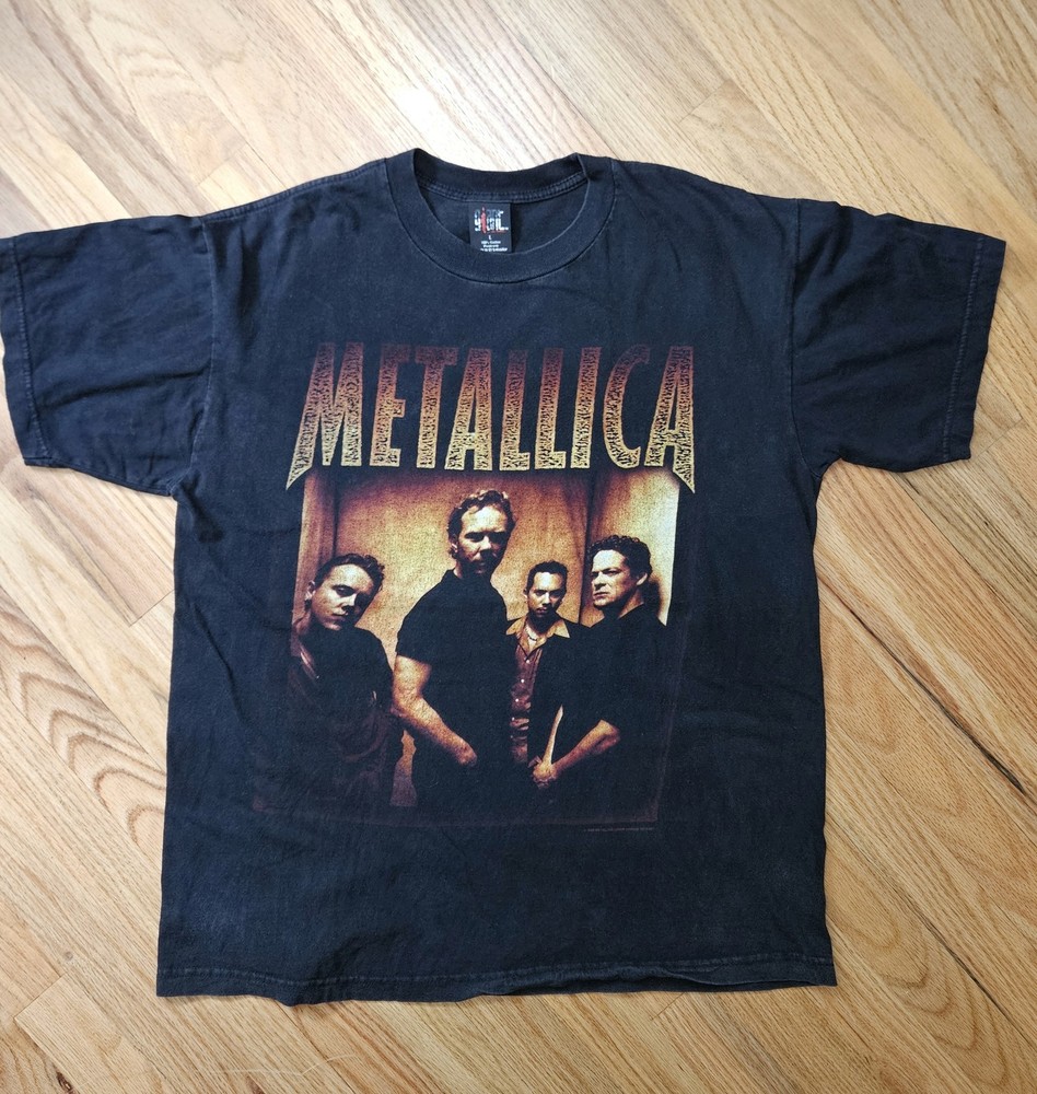 VTG Metallica Shirt 1998 Concert Tour - Double Sided - Giant Size L