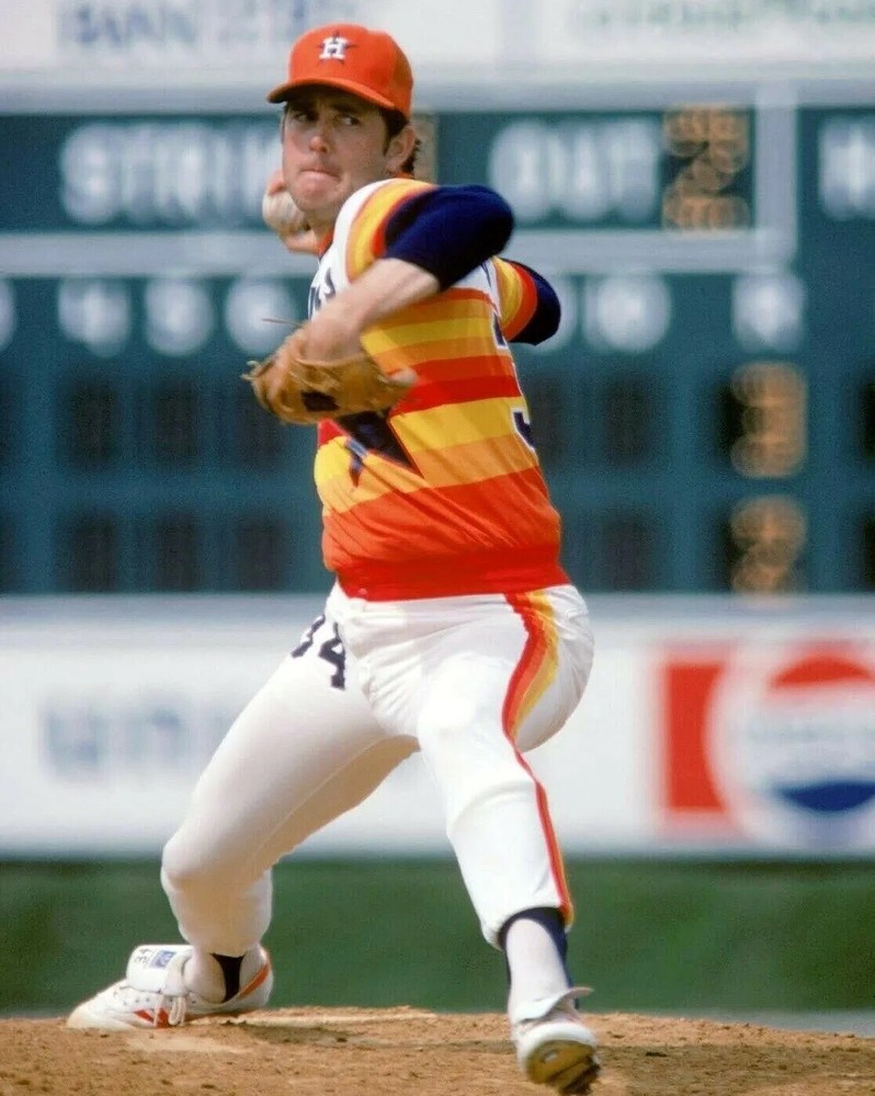 Nolan Ryan Playing For The Houston Astros 8x10 PHOTO PRINT