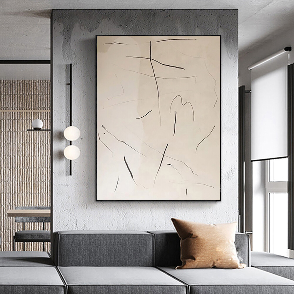 Hand Painted Canvas Painting Luxury Home Decor Aesthetic Room Decor Wall Art