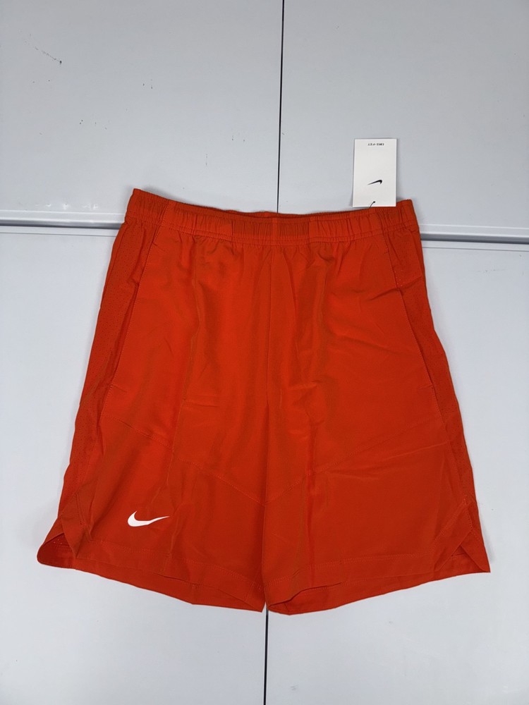 NWT Nike Dri-FIT CW5409-891 Men's S Orange Player Athletic Training Shorts