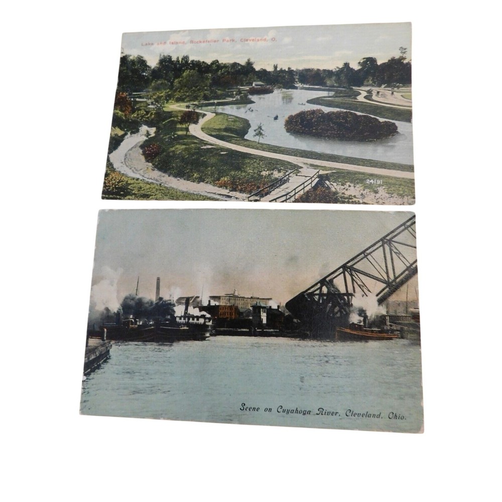 Postcards Vintage c1913 Cleveland Ohio  Set of 2