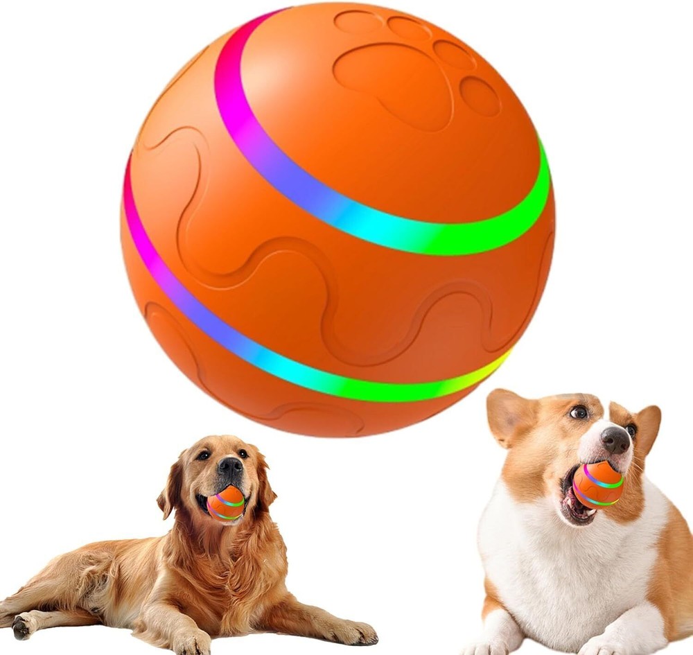 Pet Ball for Dogs/Cats with Remote Control Interactive Toy with LED Flash Ball
