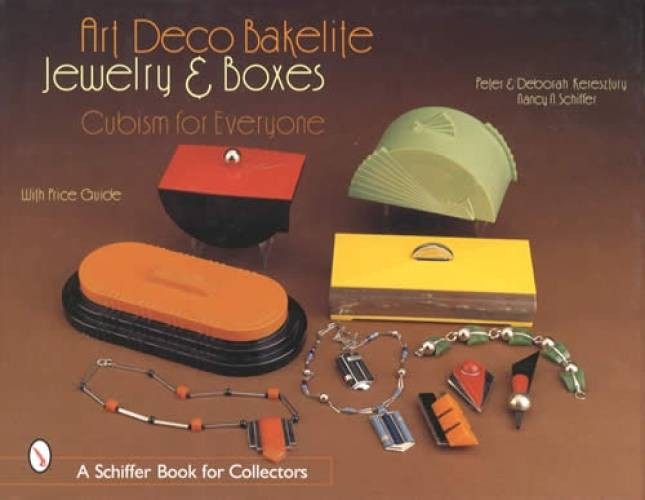 Vintage Art Deco Bakelite Jewelry & Boxes: Cubism - Collector ID$ Guide