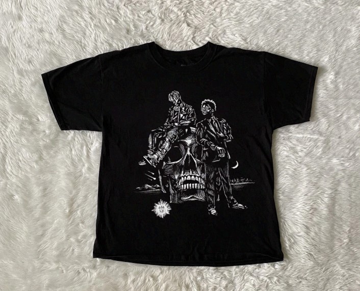 The Weeknd X Juice Wrld Spirits Concert Weekend Smile XO 999 T Shirt Mens