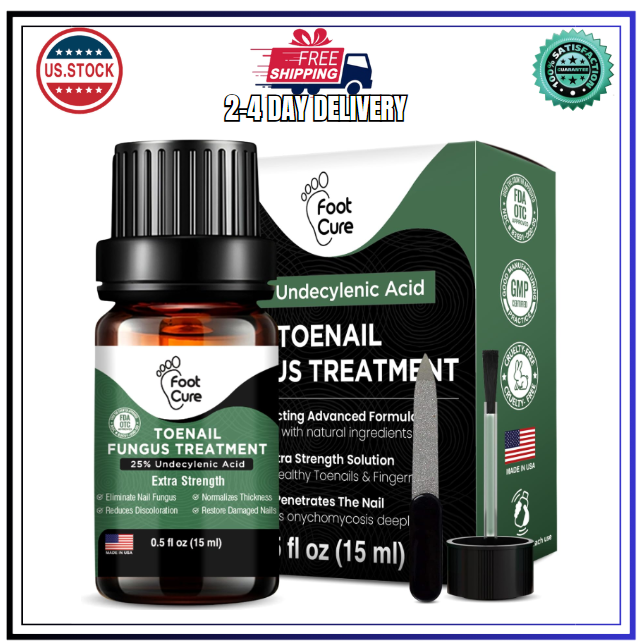 Extra Strength Toenail Fungus Treatment - Best Antifungal Solution for Nail Health