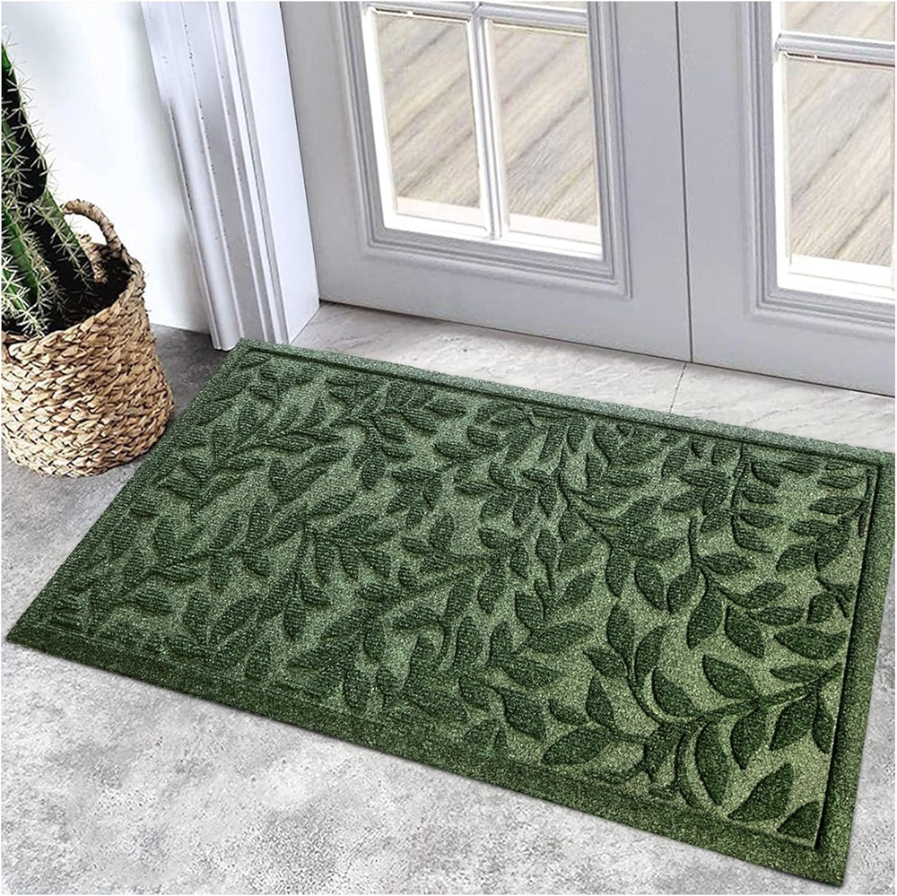 Outdoor Indoor Entrance Doormats,Durable Heavy Duty Welcome Mat,Thick Absorbent