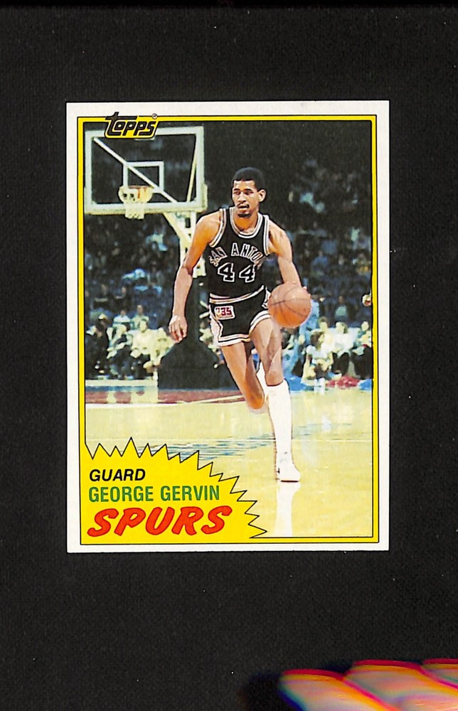 1981-82 Topps #37 George Gervin