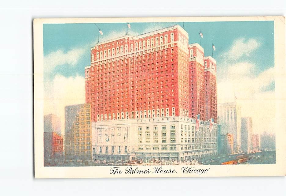 Postcard The Palmer House Chicago Illinois USA