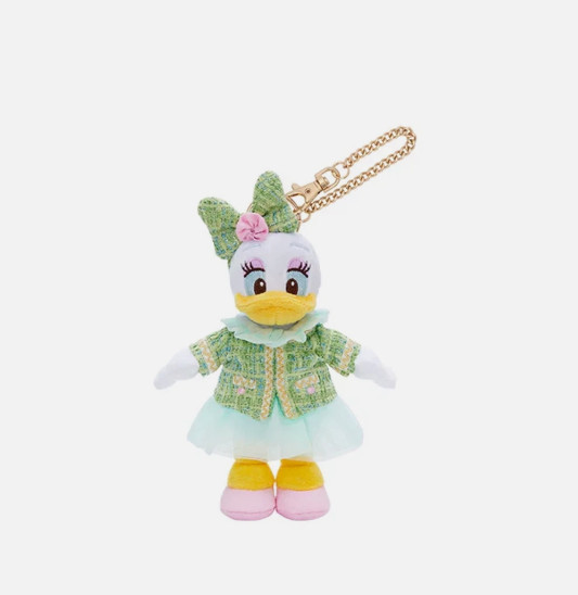 Disney authentic 2026 Daisy duck plush keychain shanghai disneyland gift new