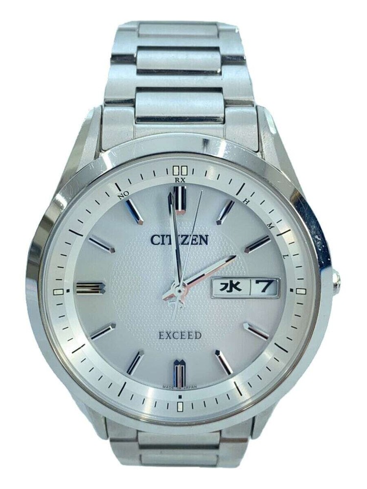 CITIZEN Solar watch analog titanium WHT SLV titanium H100 T021212