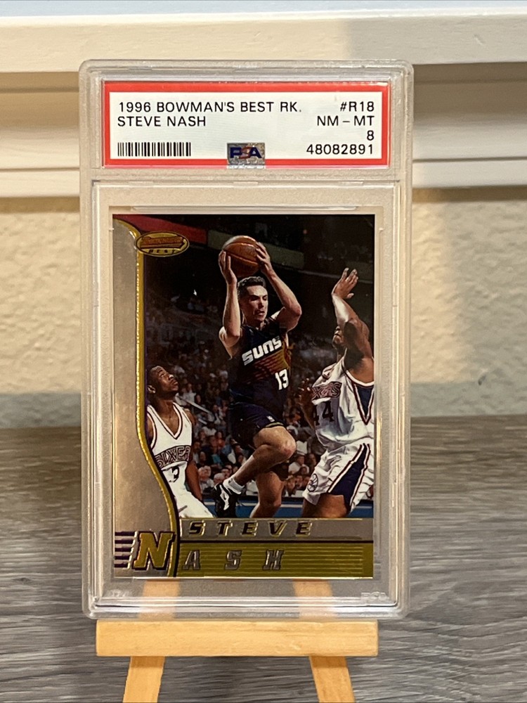 1996-97 Bowman's Best - Rookies Steve Nash #R18 (RC)