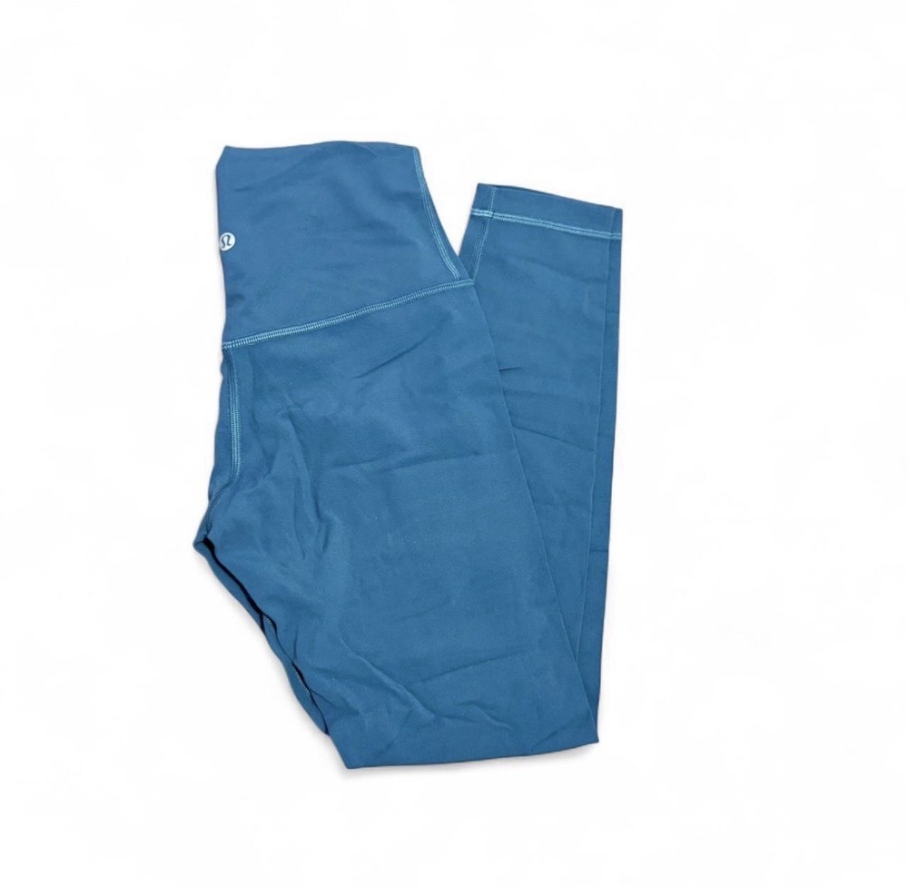Lululemon High Rise Align leggings, Blue, 25’, size 4 #lulu #leggings