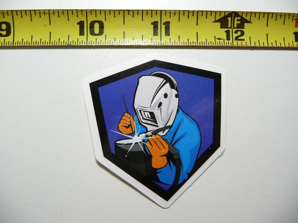 Shield Welder Welding Flash Work Occupation Decal Sticker