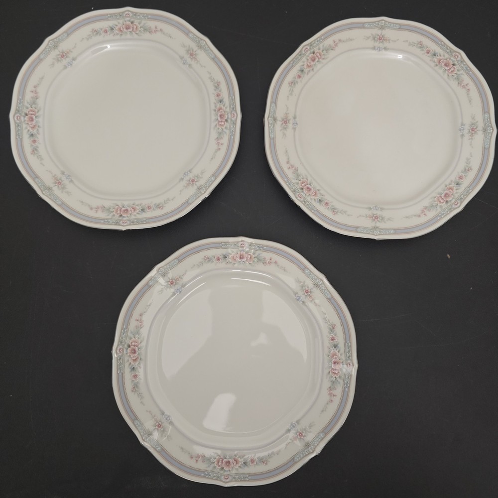 Noritake Rothschild Salad Plates Ivory China 7293 8 1/4