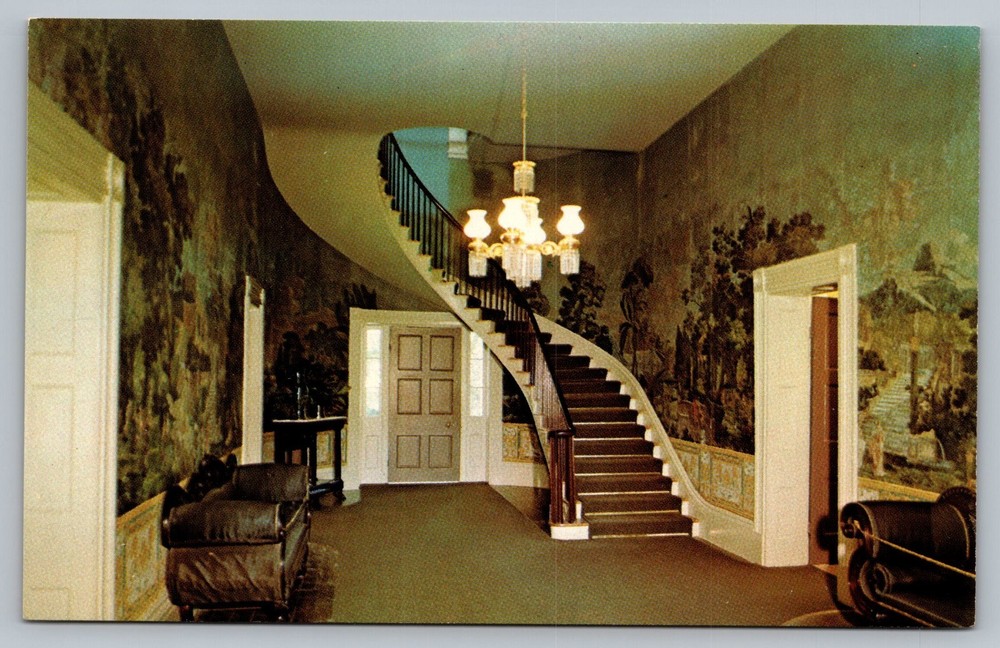 Entrance Hall The Hermitage Home Of Andrew Jackson Tennessee TN  Postcard
