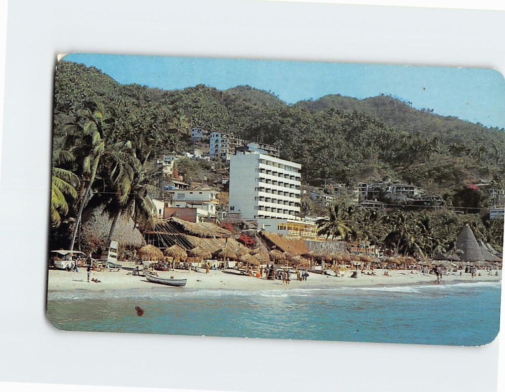 Postcard The Tropicana Hotel on the El Sol Beach Puerto Vallarta Mexico