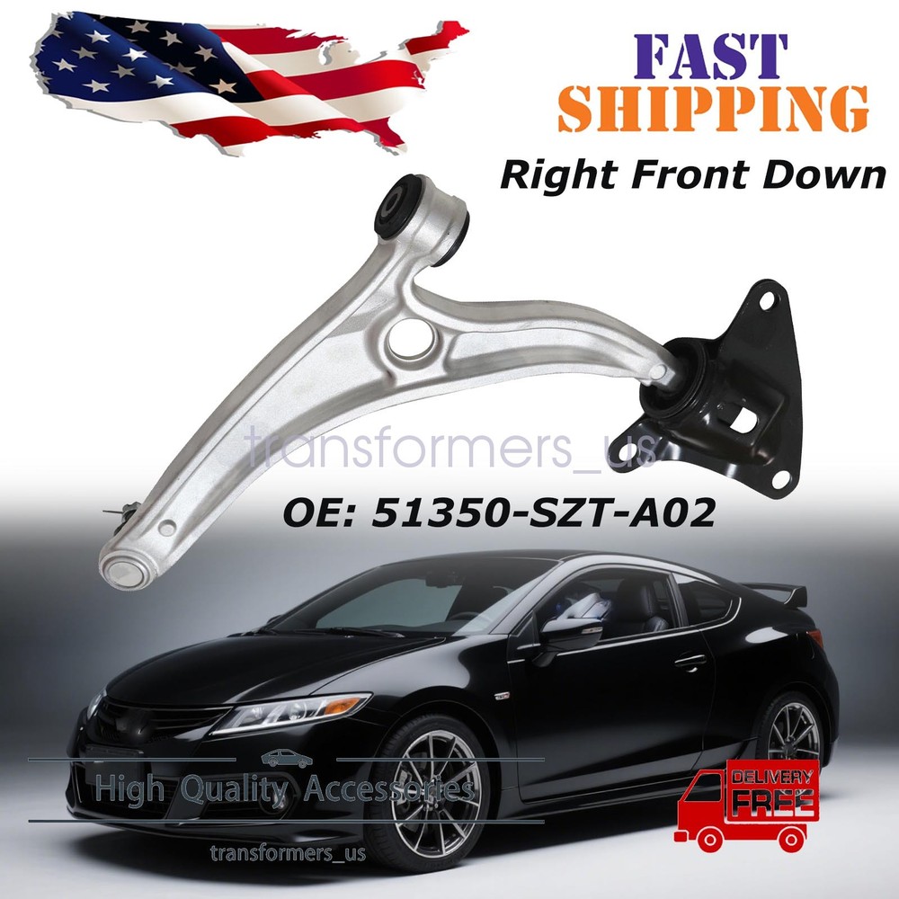 Front Right Control Arm w/ Ball Joint For Honda CR-Z 2011 2012-2016 Hybrid NEW