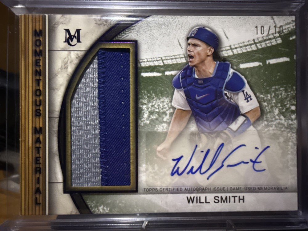 2025 Museum Collection Will Smith Momentous Material Patch Auto 10/10