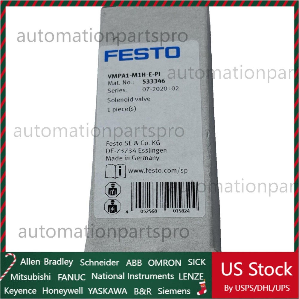 NEW Festo VMPA1-M1H-E-PI 533346 Series Solenoid Valve in box