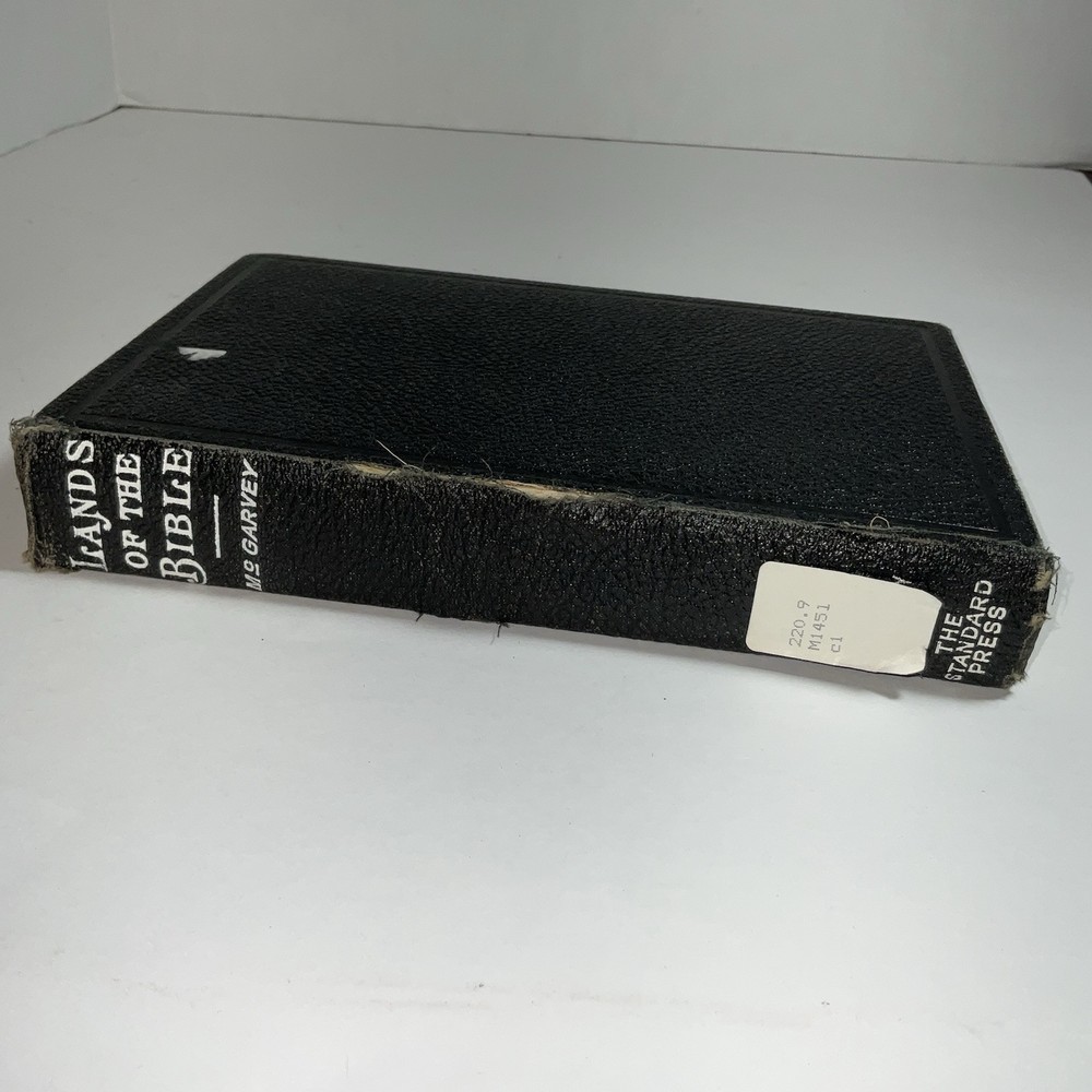 LANDS OF THE BIBLE J W MCGARVEY  Church Of Christ HARDBACK 1880 Rare