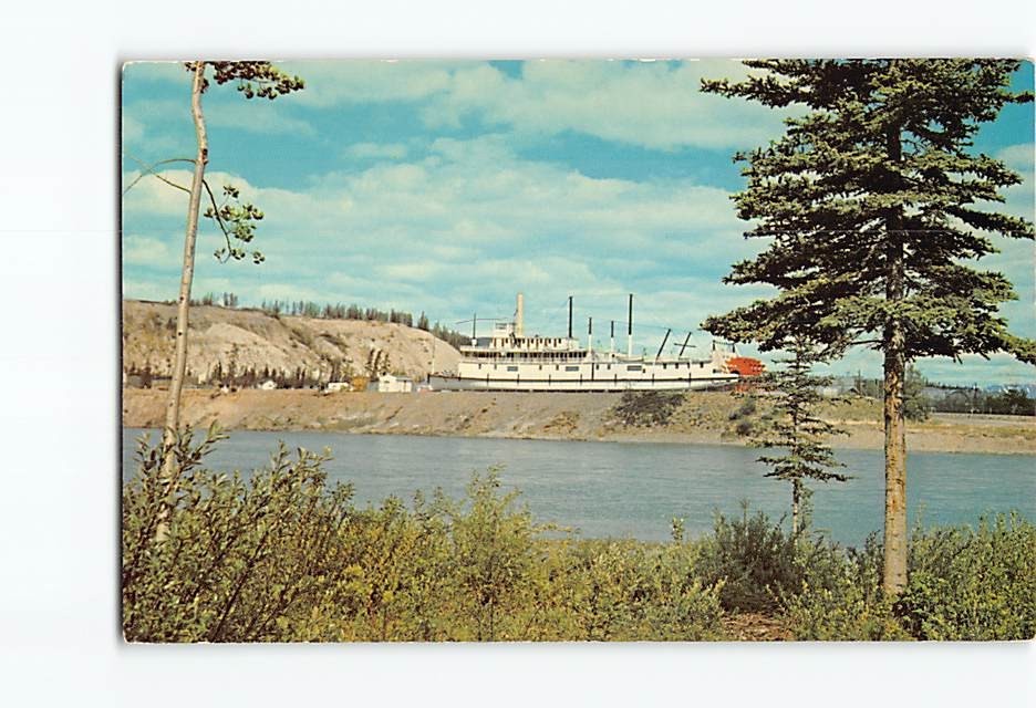 Postcard The sternwheeler Klondike Whitehorse Canada