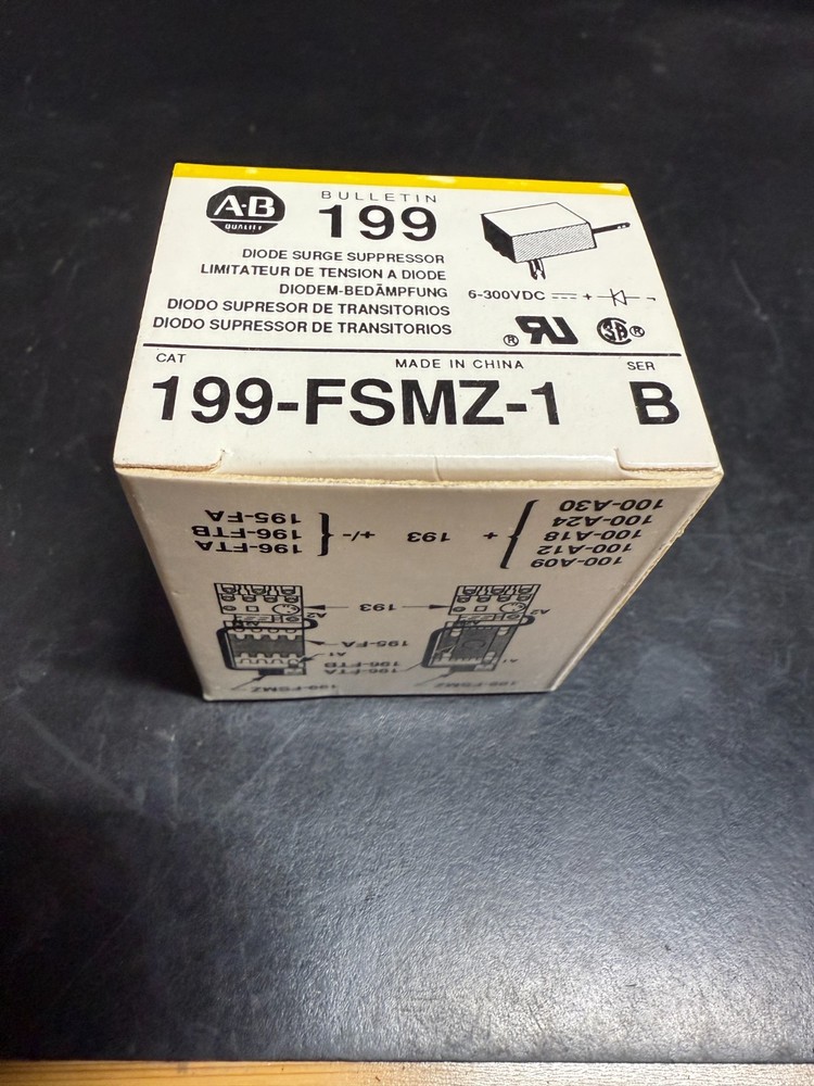 Allen Bradley 199-Fsmz-1 Ser. B Diode Surge Suppressor (Item#448)
