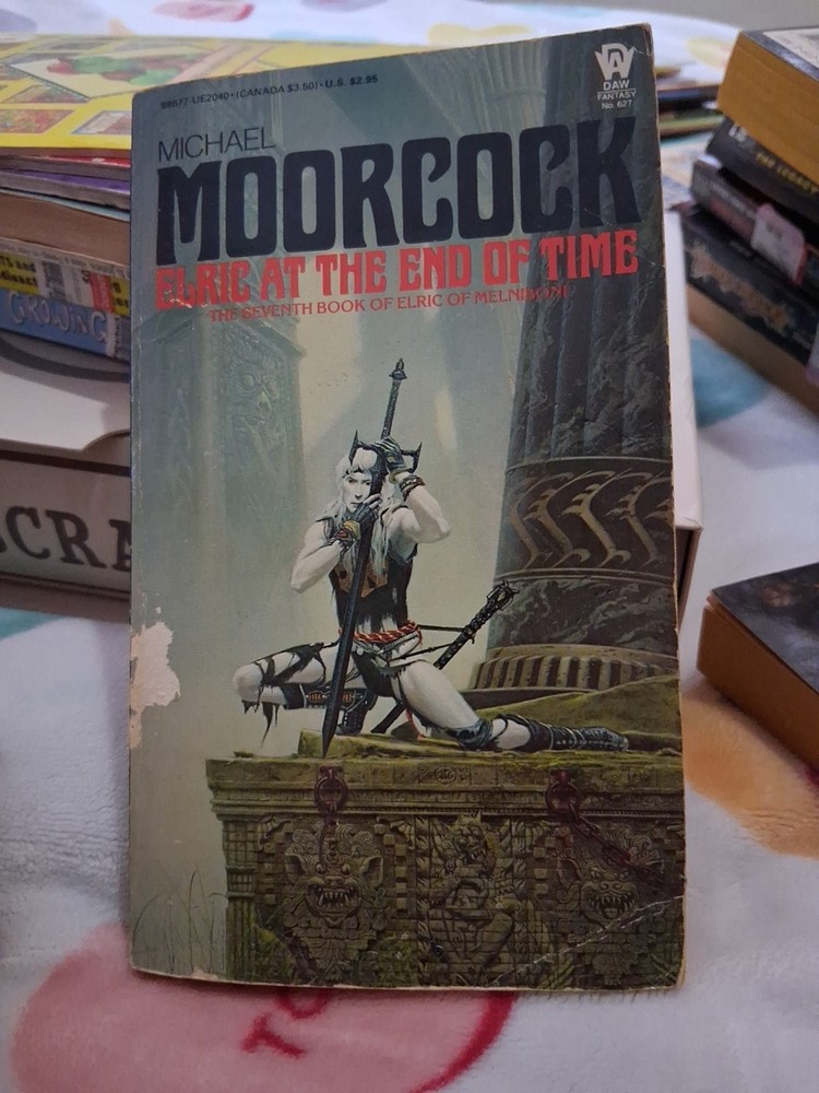 Elric at the End of Time by Michael Moorcock (1985) Last In the Elric Series PB