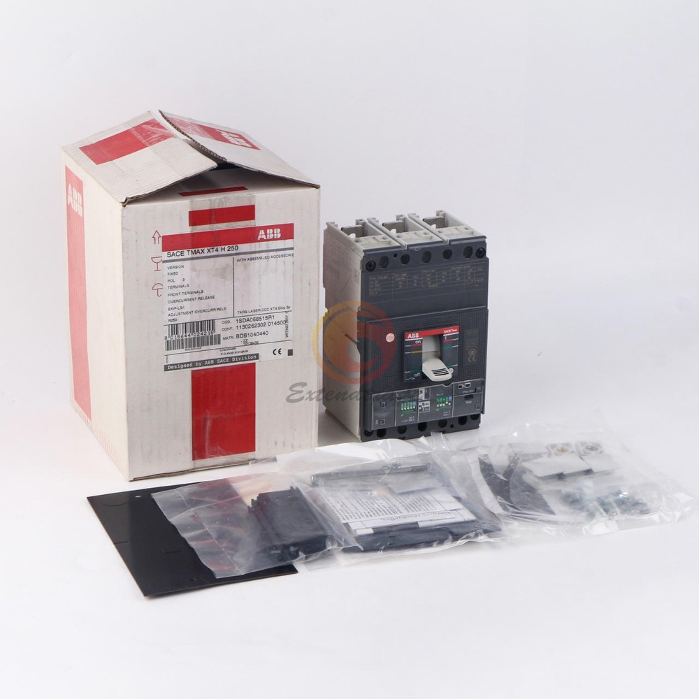 ONE ABB SACE TMAX XT4H 250 Ekip Dip LS/I R250 F F 3P Breaker New Free delivery