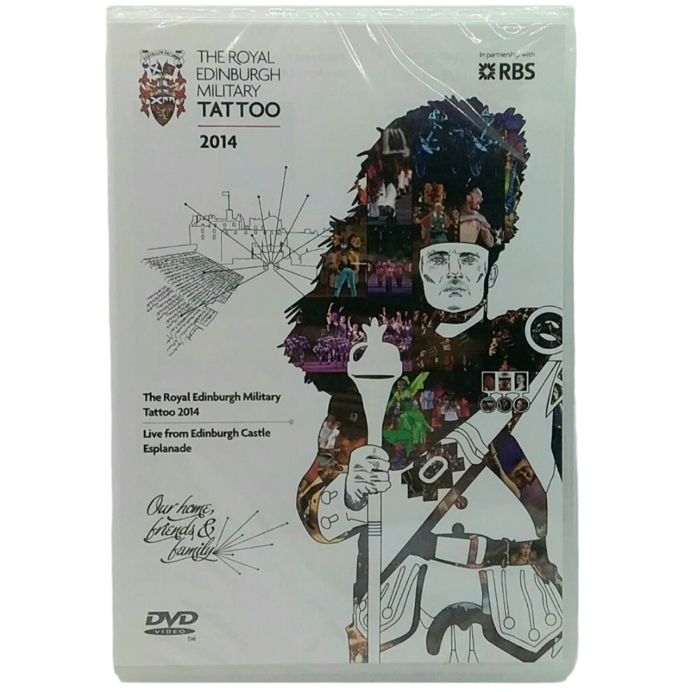 The Royal Edinburgh Military Tattoo DVD 2014 Live New