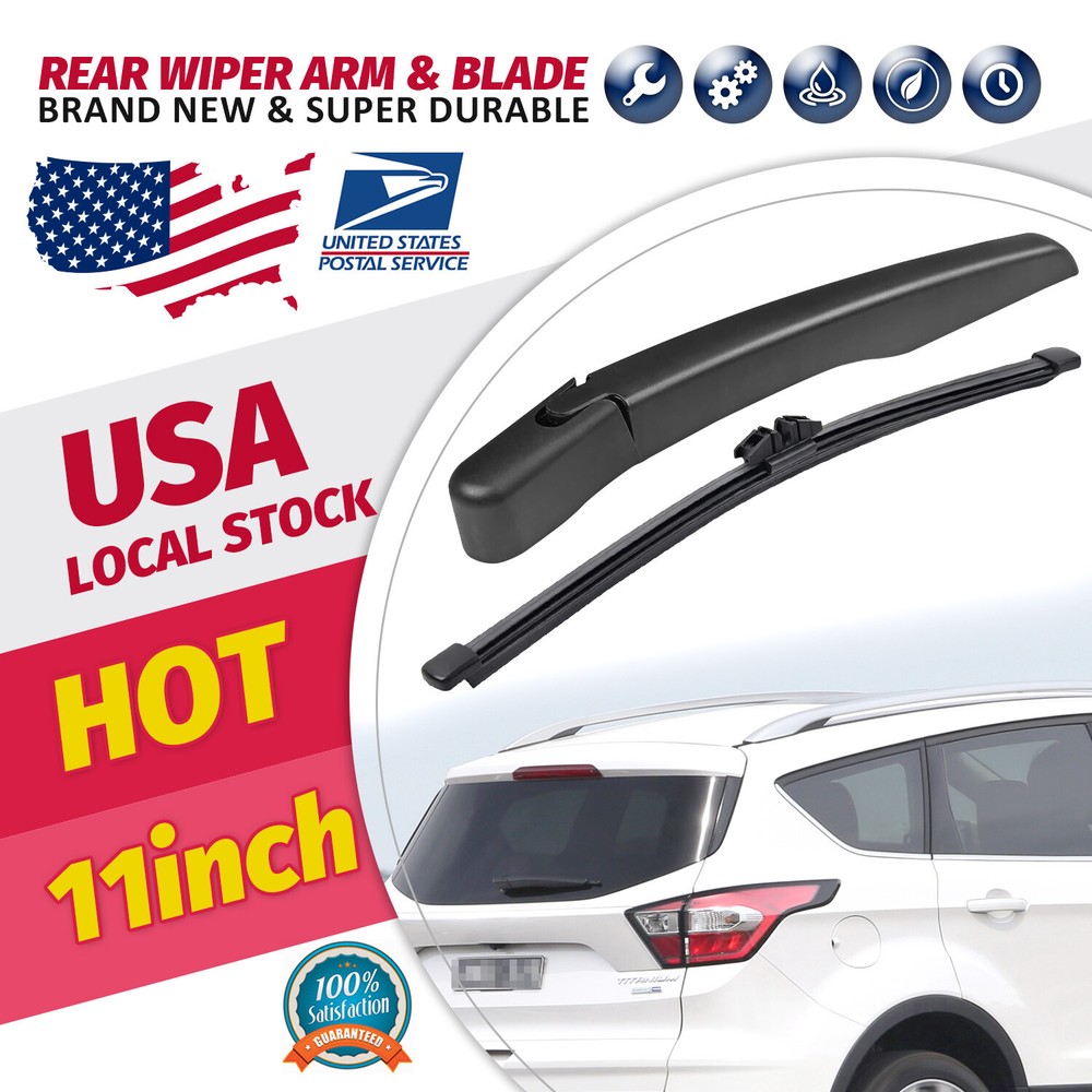 All-Season Bracketless Wiper Blades & Arm for Ford Explorer 2011-2019