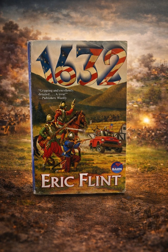 1632 Eric Flint PB Baen Alt History Sci-Fi Military Time Travel Paperback