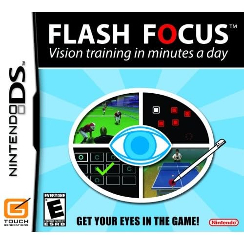 Flash Focus: Vision Training In Minutes A Day For Nintendo DS DSi 3DS 2DS 8E