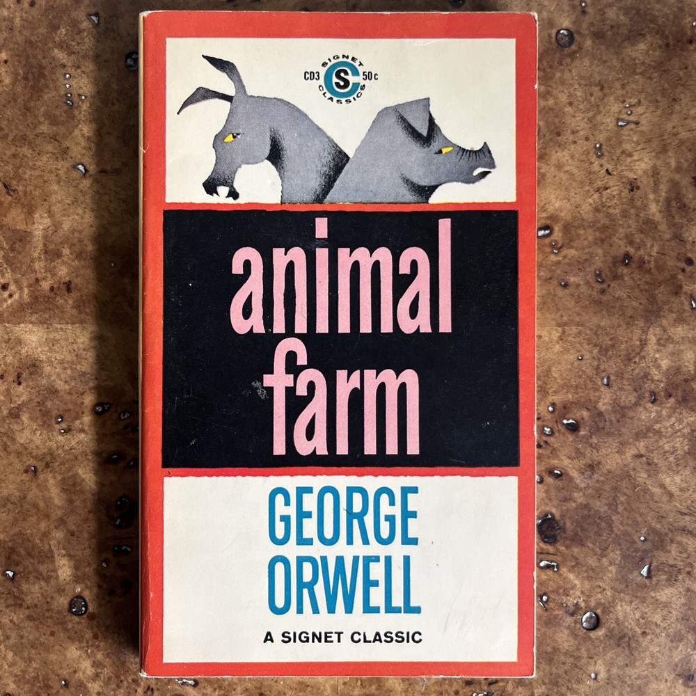 Animal Farm by George Orwell—Signet Classic 1960 Vintage Paperback