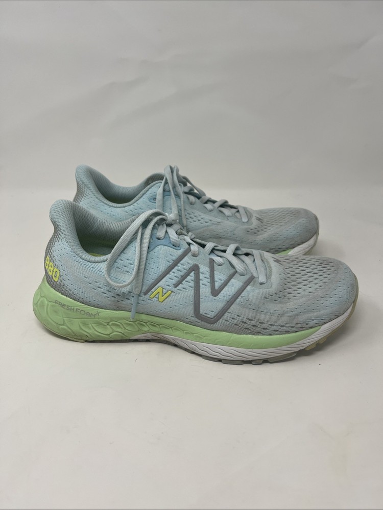 NEW BALANCE Fresh Foam X 880v13 Running Shoes Women's US 8.5 Blue/Green