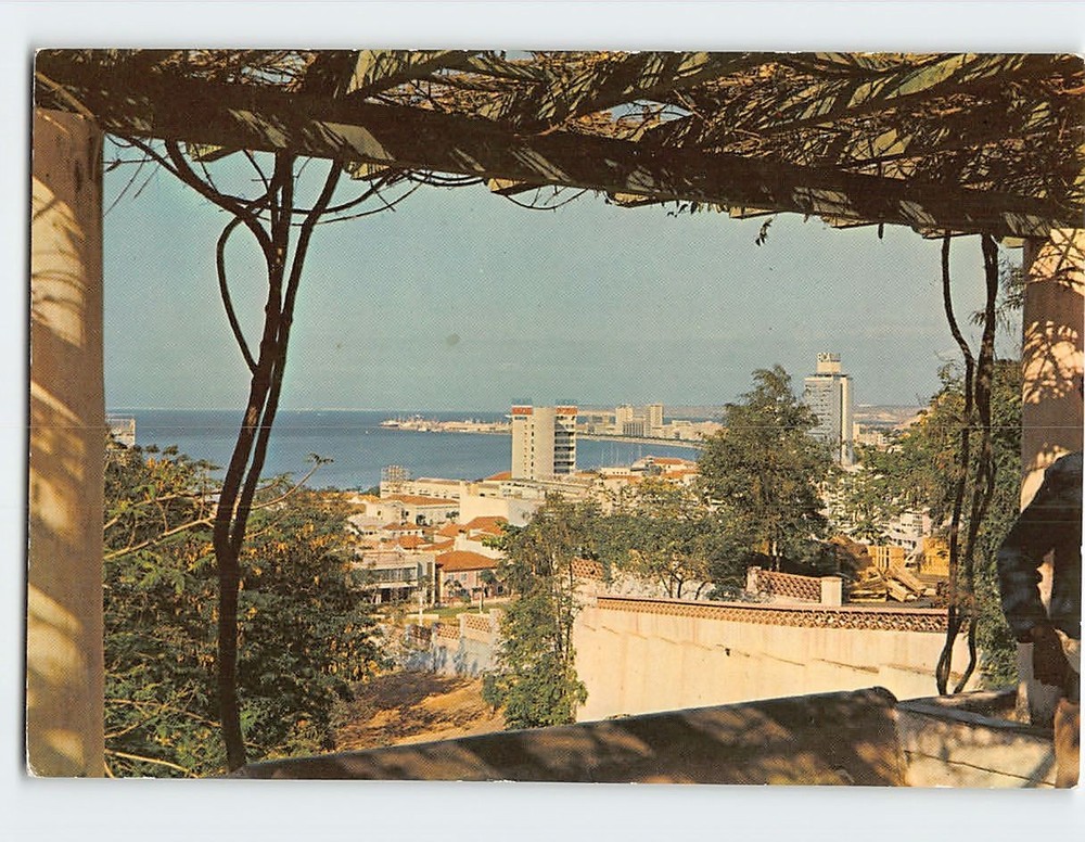 Postcard Miradouro do Palacio Angola Luanda Portugal