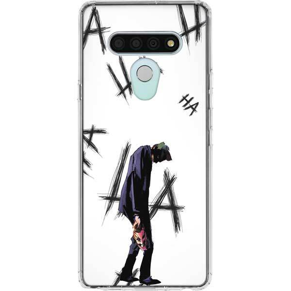 DC Comics The Joker LG Stylo 6 Clear Case - HAHAHA - The Joker
