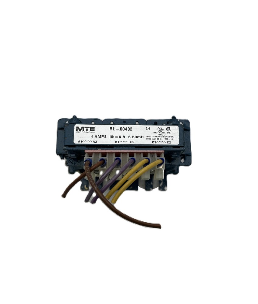 MTE RL-00402 3-Phase Reactor 4A 600V 60Hz