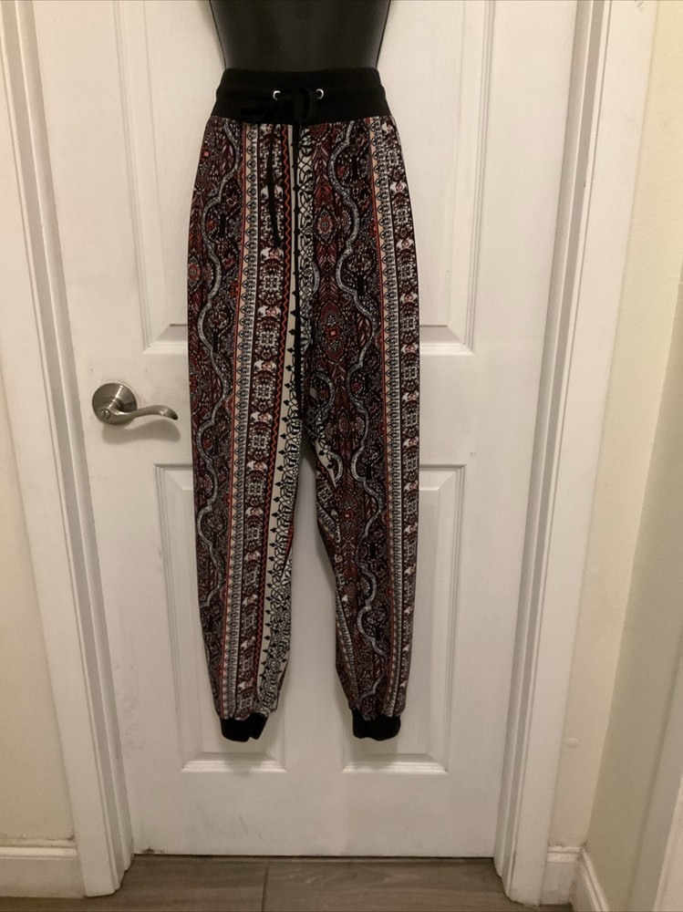 EYE CANDY JOGGER /LOUNGE PANTS Multi Color Size XL