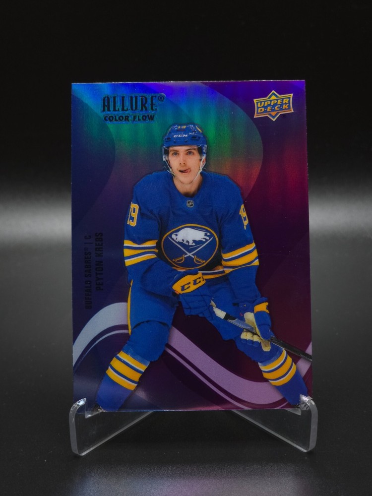 Peyton Krebs 2022-23 Upper Deck Allure Blue-Purple Color Flow #SF-59
