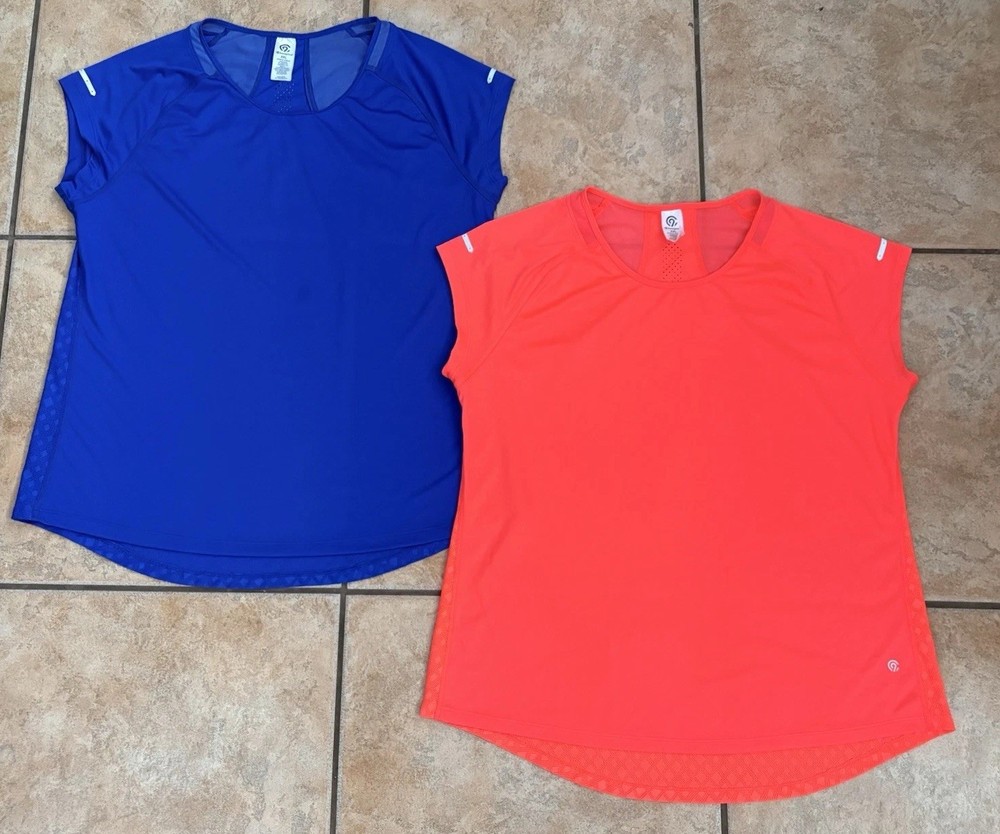 Champion C9 Women's Athletic Running Tops 2XL Light Breathable Moisture Wicking