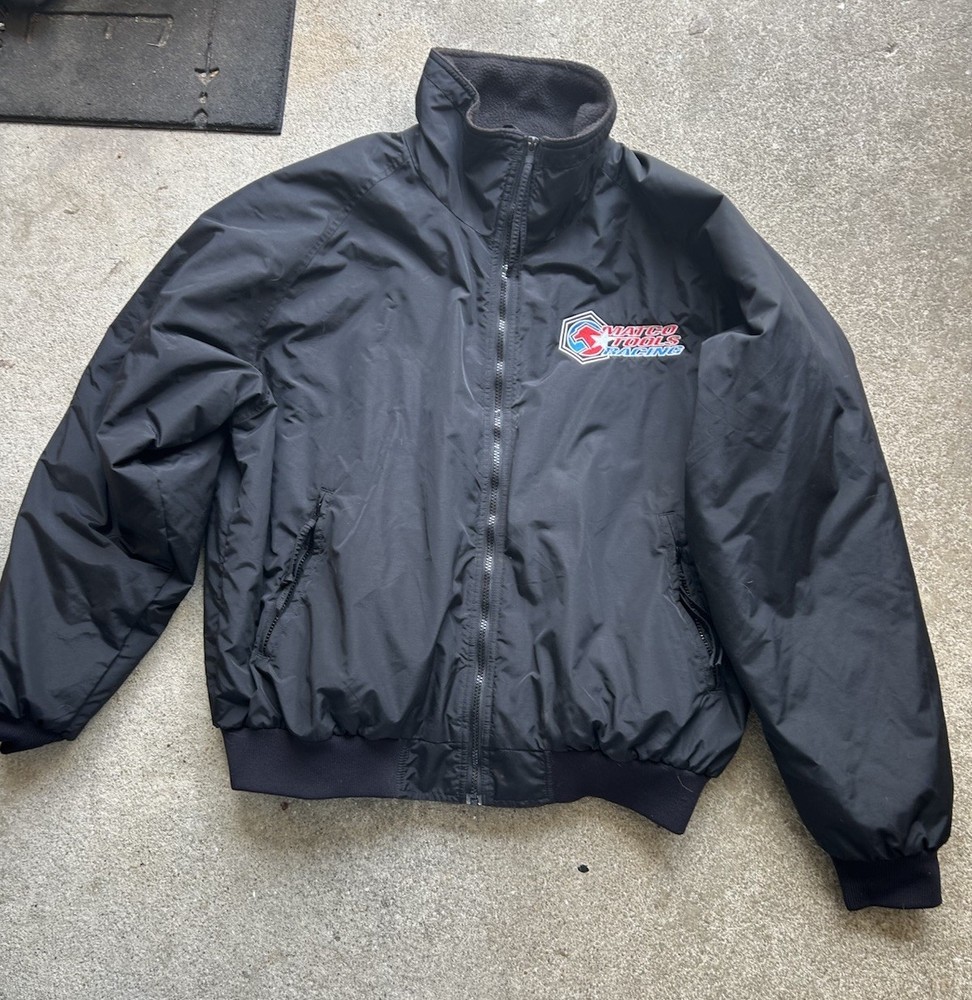 Vintage Matco Tools Bomber Jacket  2XL Dragster Raceway Embroidered