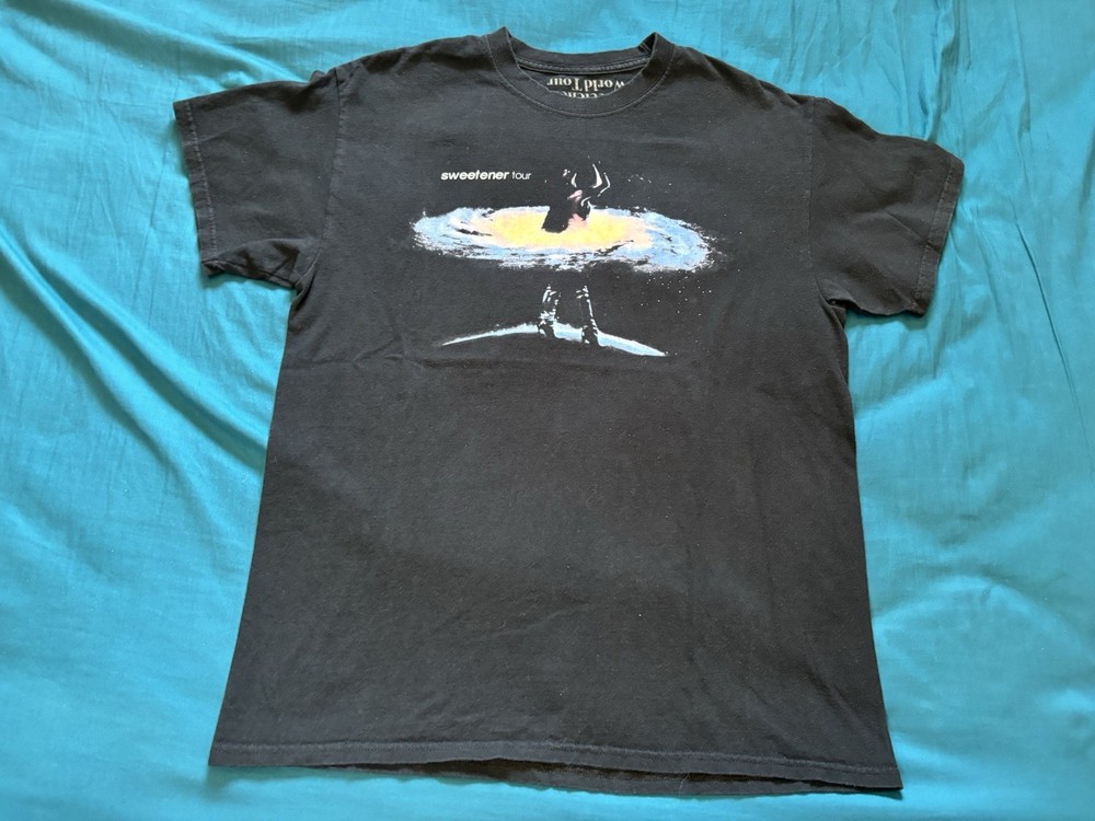 Ariana Grande Shirt Mens Large Black Sweetener Tour Concert Live 2019 Music