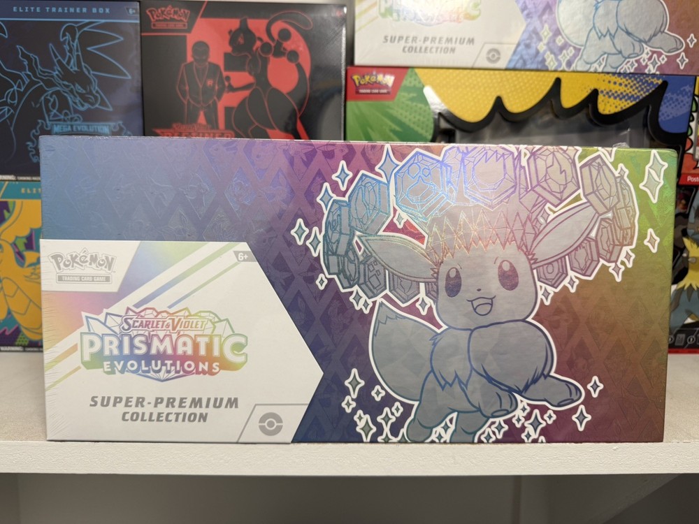 Pokemon Prismatic Evolution Super Premium Collection Sealed New