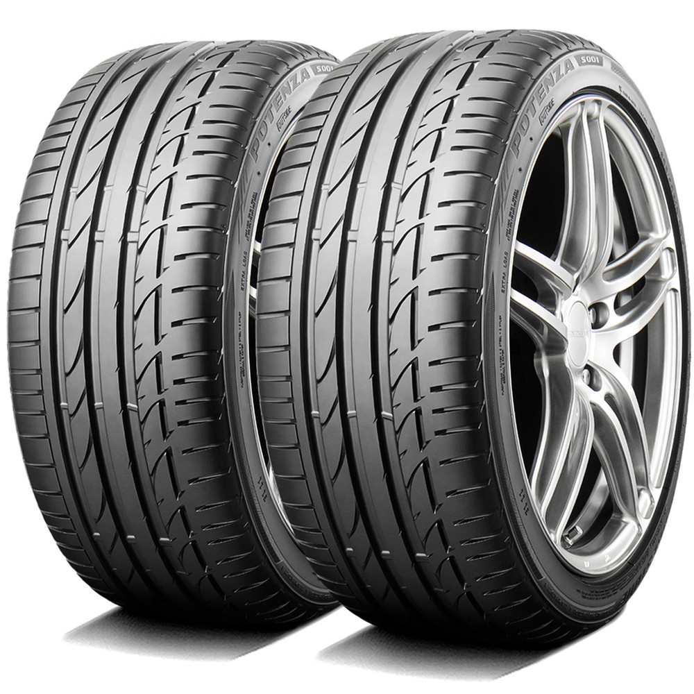 2 Tires Bridgestone Potenza S001 245/40R20 99W XL (DC) High Performance