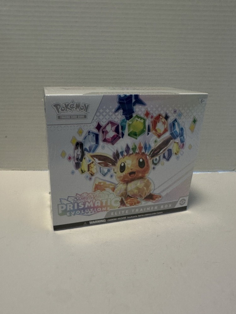 Pokemon Scarlet & Violet Prismatic Evolutions ETB Elite Trainer Factory Sealed