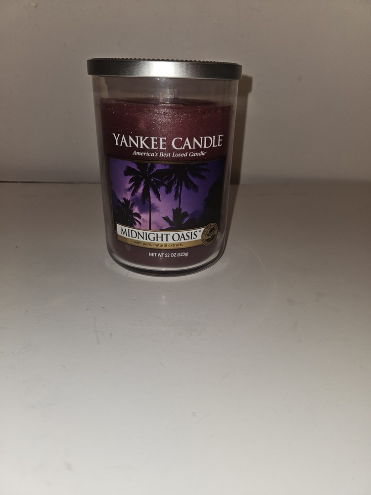 Yankee Candle Midnight Oasis Rare 22oz Retired New 2015/16 Unlit