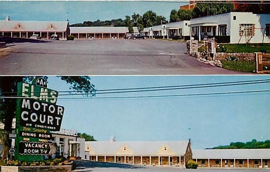 VA, Winchester, Virginia, Elms Motor Court, Multi View, US 11,H.E. Massie SC4763