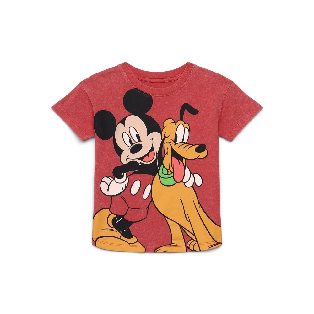 Disney Mickey Mouse 12 Months Pluto T-shirt Red Baby Toddler New