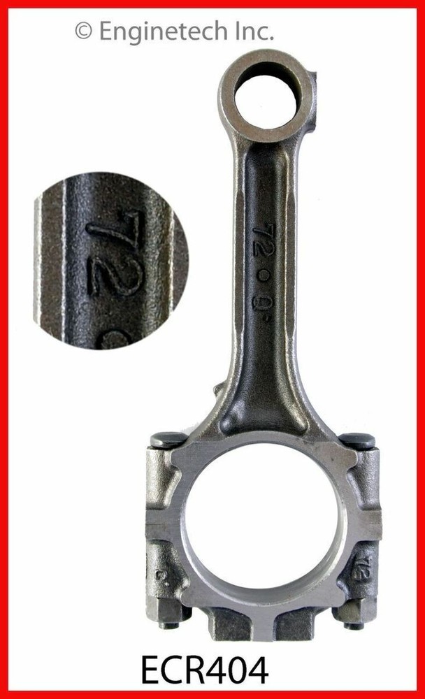 High-Performance Stock Connecting Rod for Chrysler Mitsubishi 3.0L SOHC DOHC - ECR404
