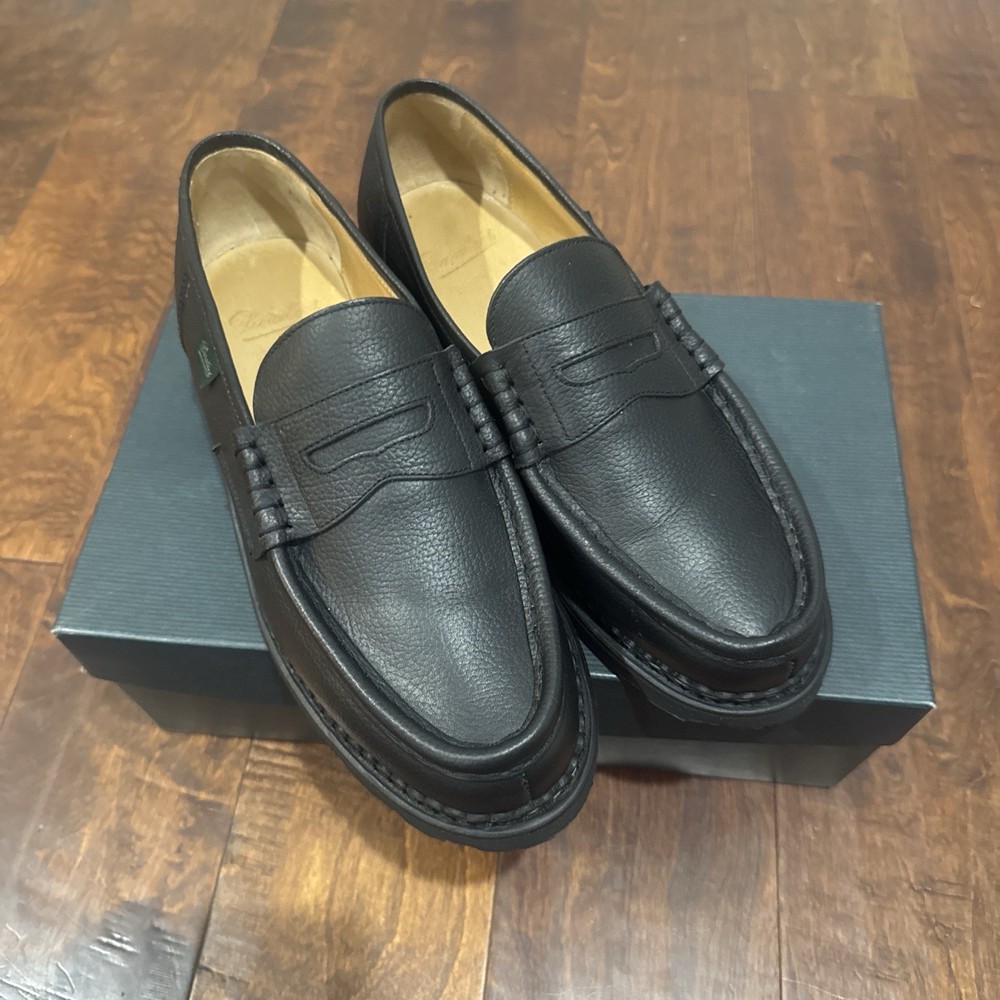 Paraboot Reims | UK Men's Size 8 | Grain Leather Black | Great Condition